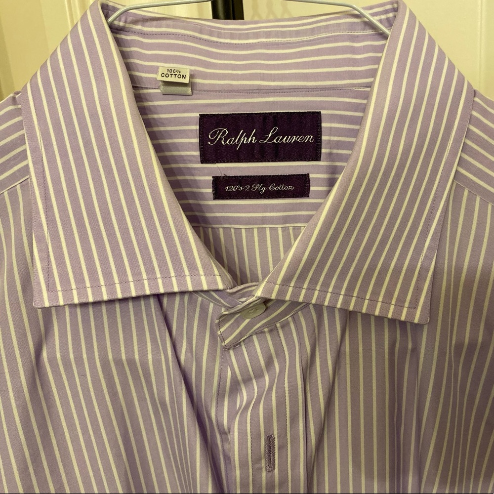 Men’s Ralph Lauren Purple Label Dress Shirt